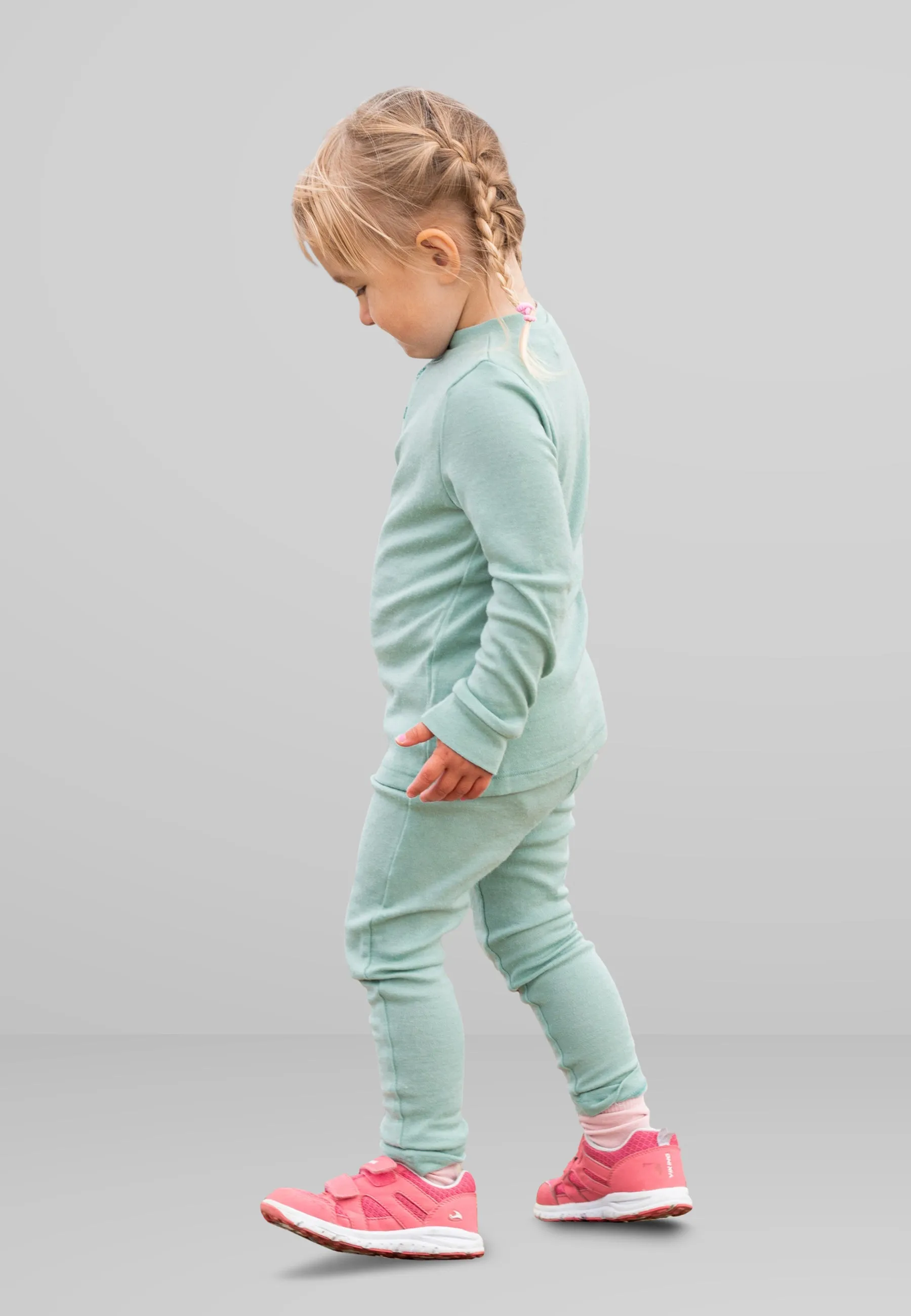 Kids' Merino Pants Moss