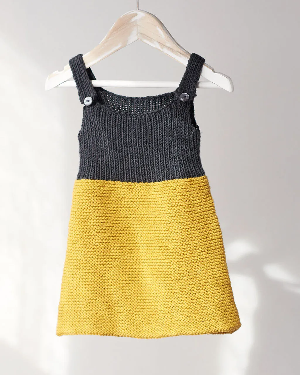 Knitting Pattern Playsuit & Pinafore