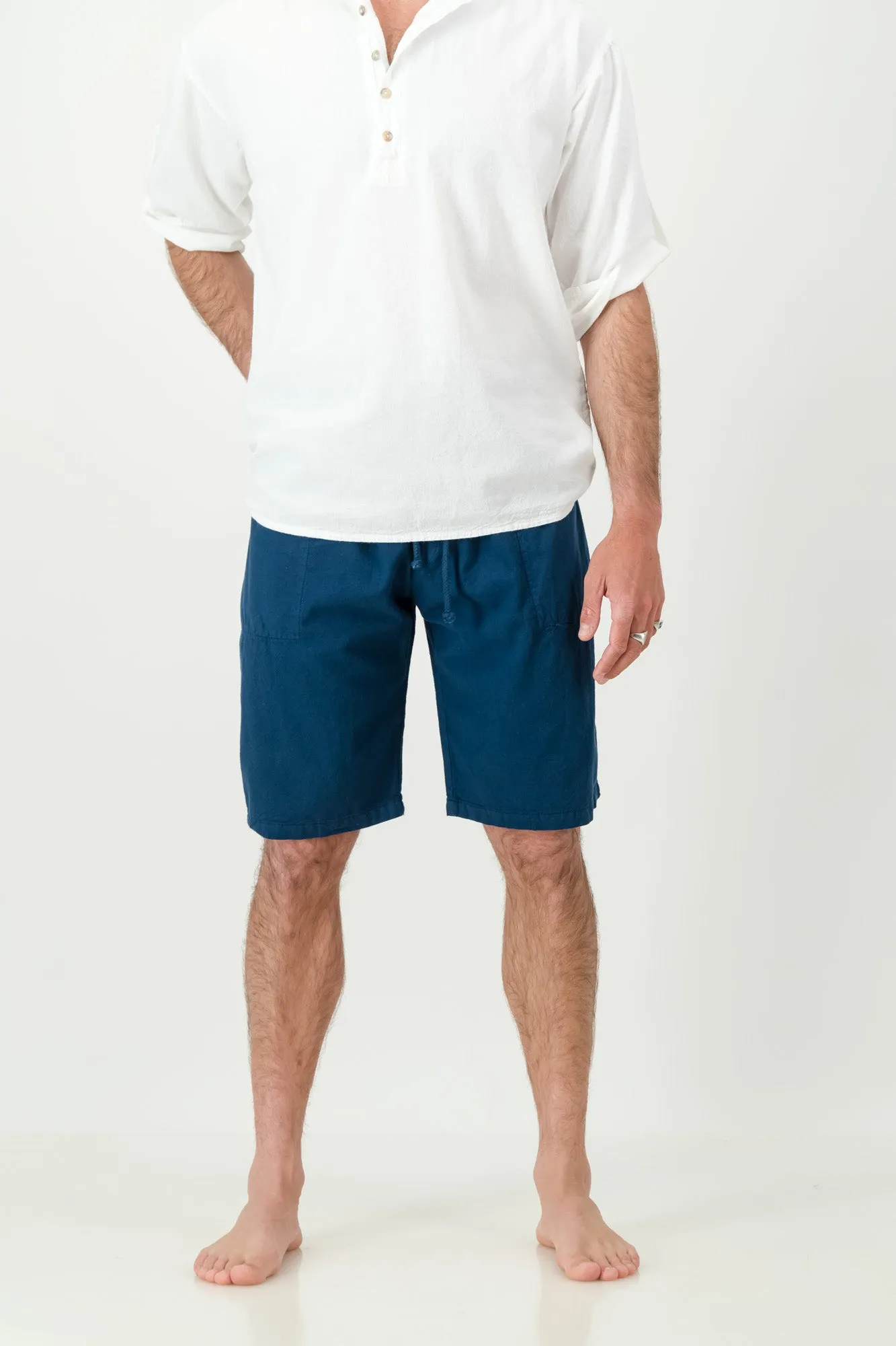 Kris Cotton Drawstring Shorts