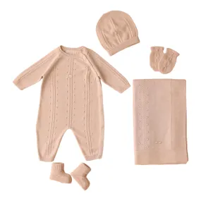 leo king - 5 piece gift set, Beige