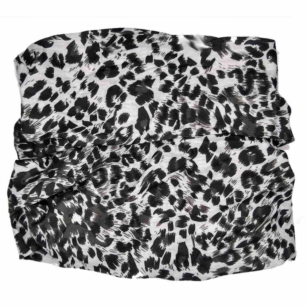 Leopard Print Tube Headbands