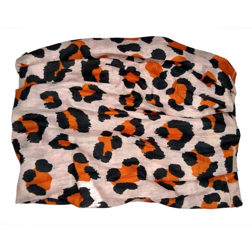 Leopard Print Tube Headbands