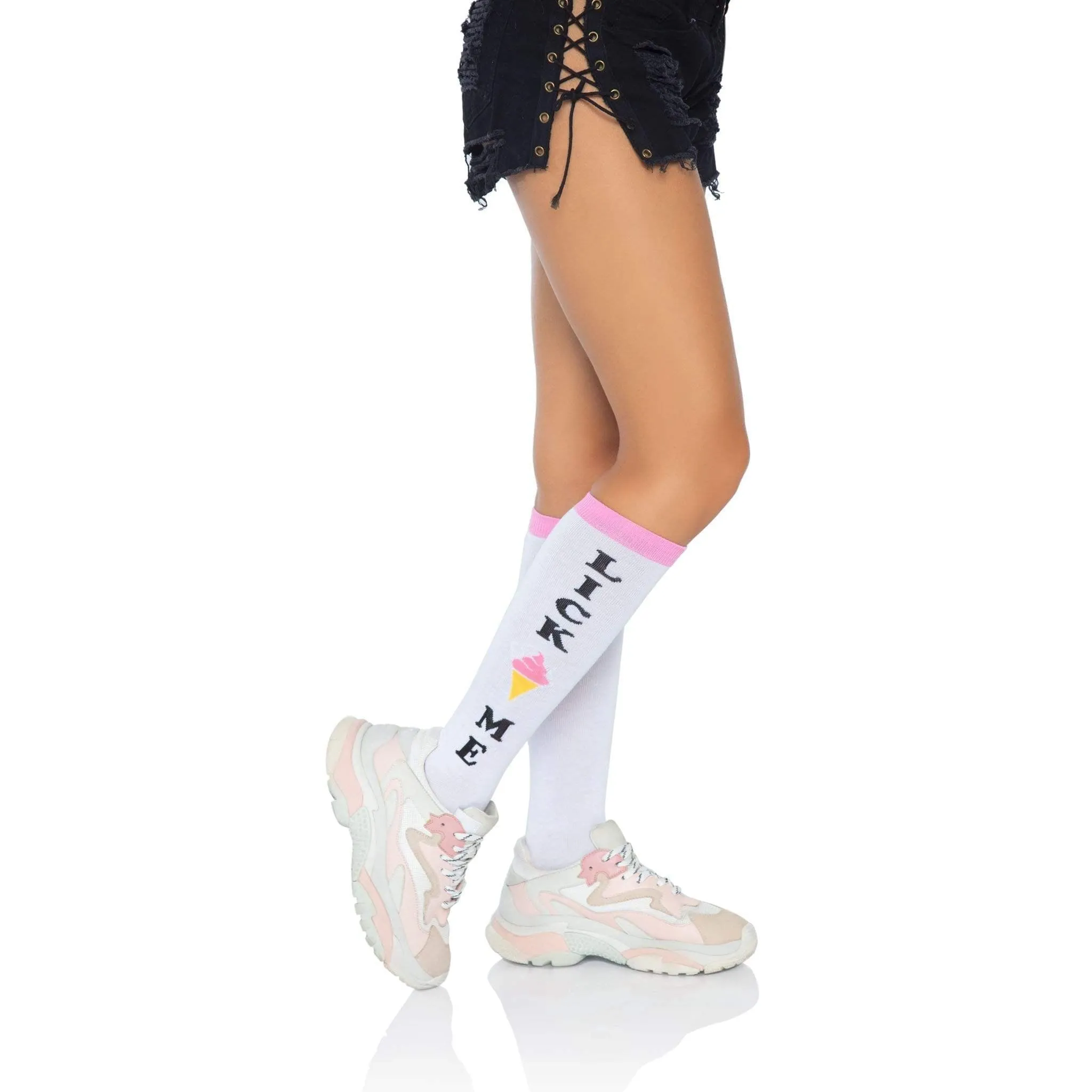 Lick Me Knee Socks