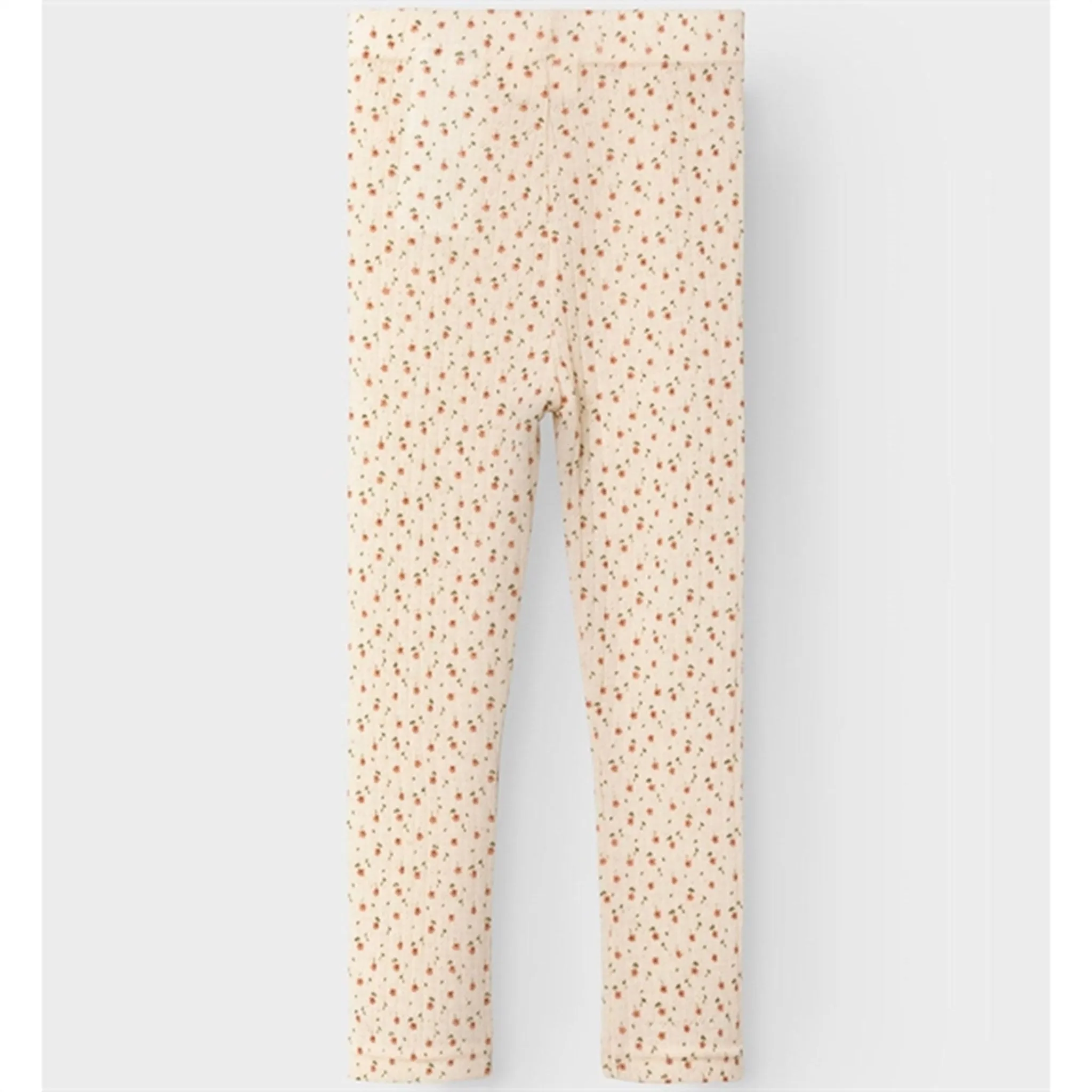 Lil'Atelier Turtledove Farga Slim Wool Leggings