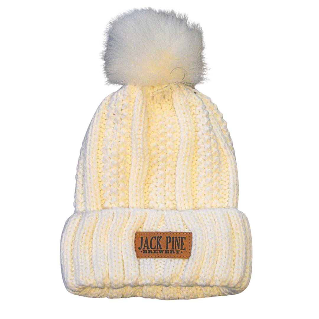 Lined Pom Pom Hat