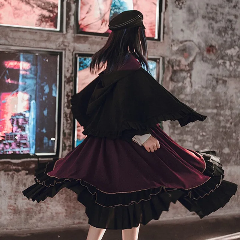 Magician-in-Training Lolita Dress with Cape