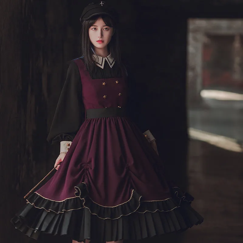 Magician-in-Training Lolita Dress with Cape