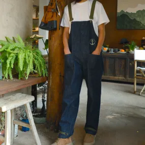 Men's Canvas Naval Dungaree In Blue