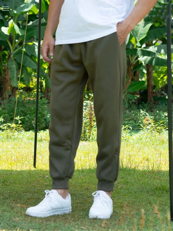 Men's casual loose pocket sports trousers