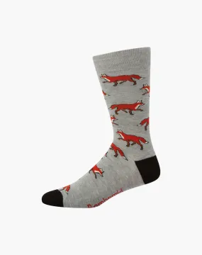 MENS FOXY BAMBOO SOCK - KING SIZE ONLY