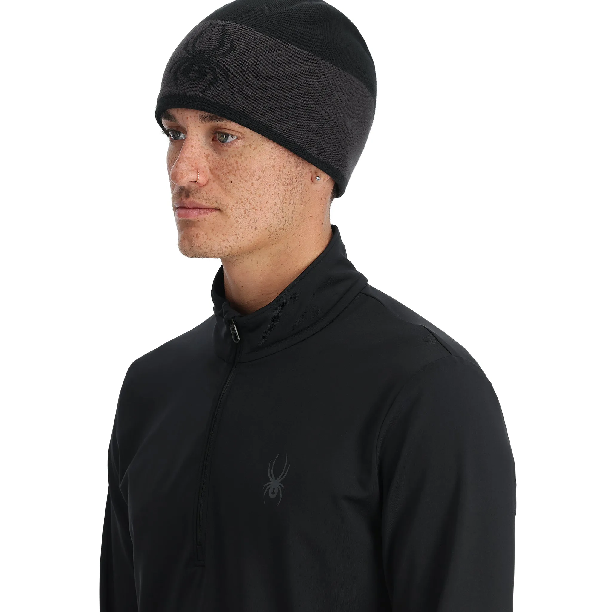 Mens Shelby Beanie - Black