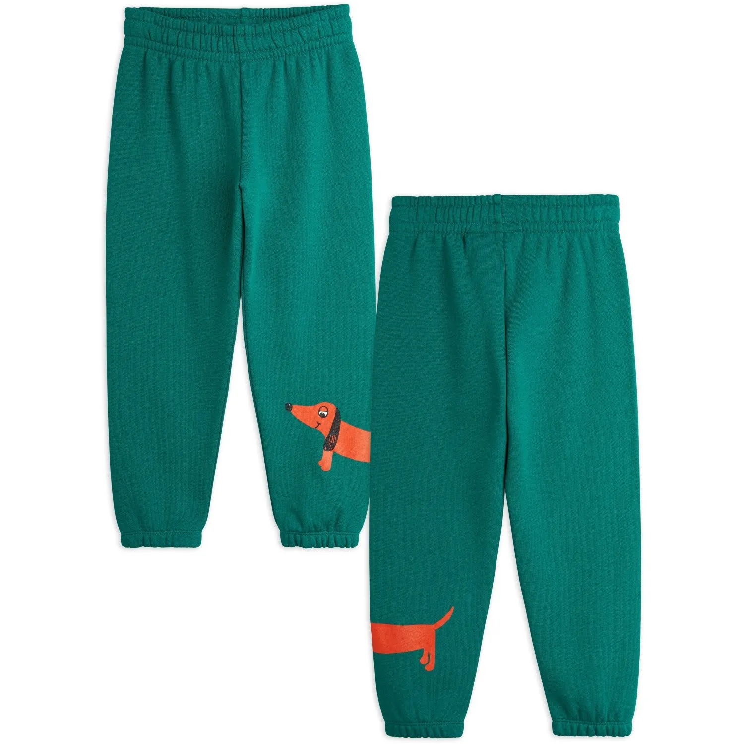 Mini Rodini Green Dog Sp Sweatpants