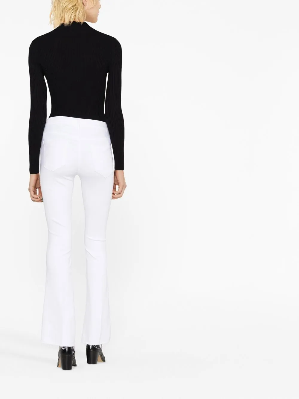 Mother Jeans White