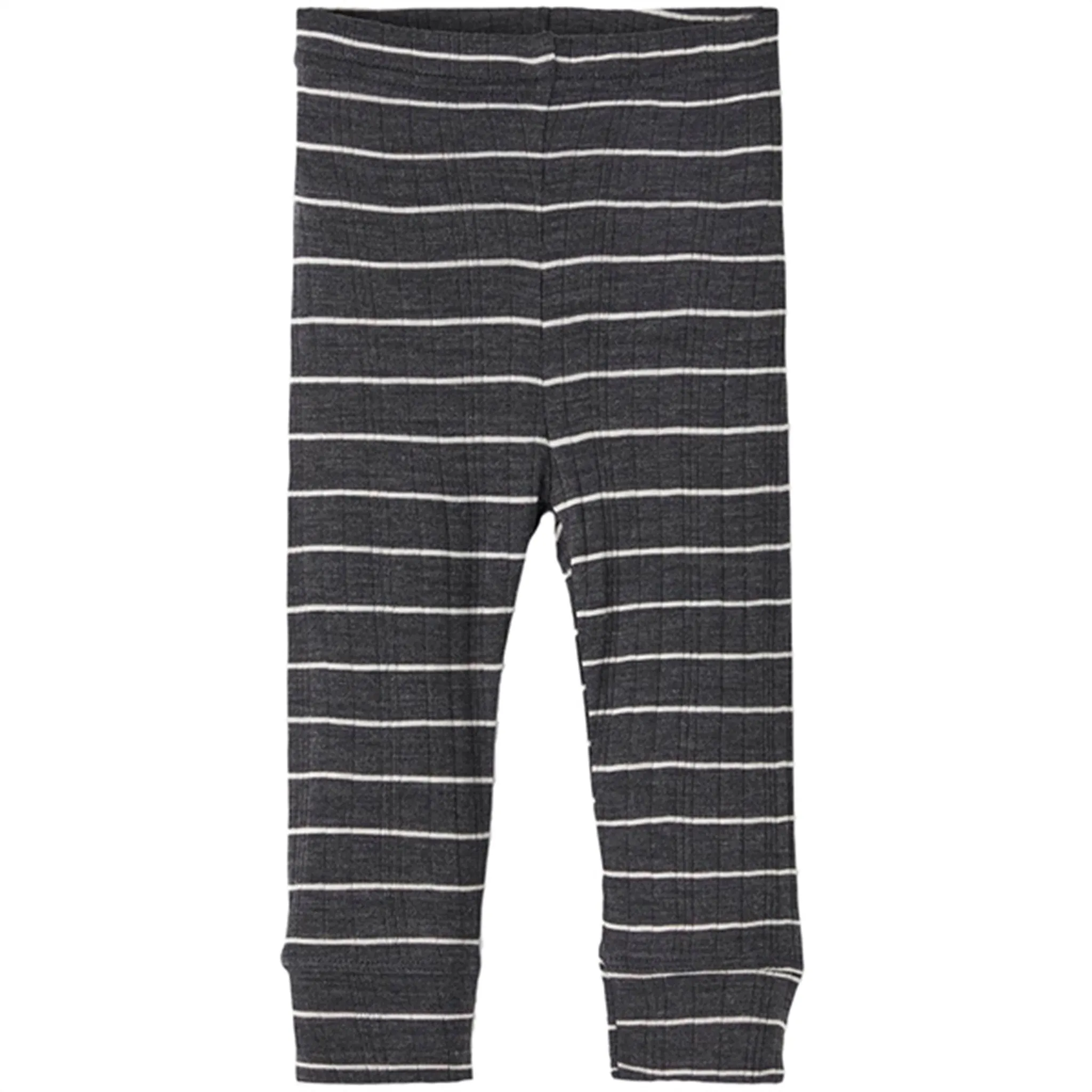 Name it Blue Graphite Stripes Wang Wool Needle Leggings Noos