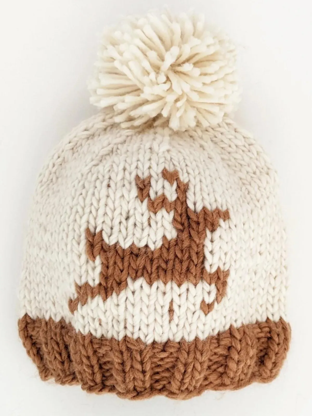 Oh Deer Knit Pom Hat