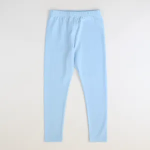 Out & About Knit Leggings - Light Blue