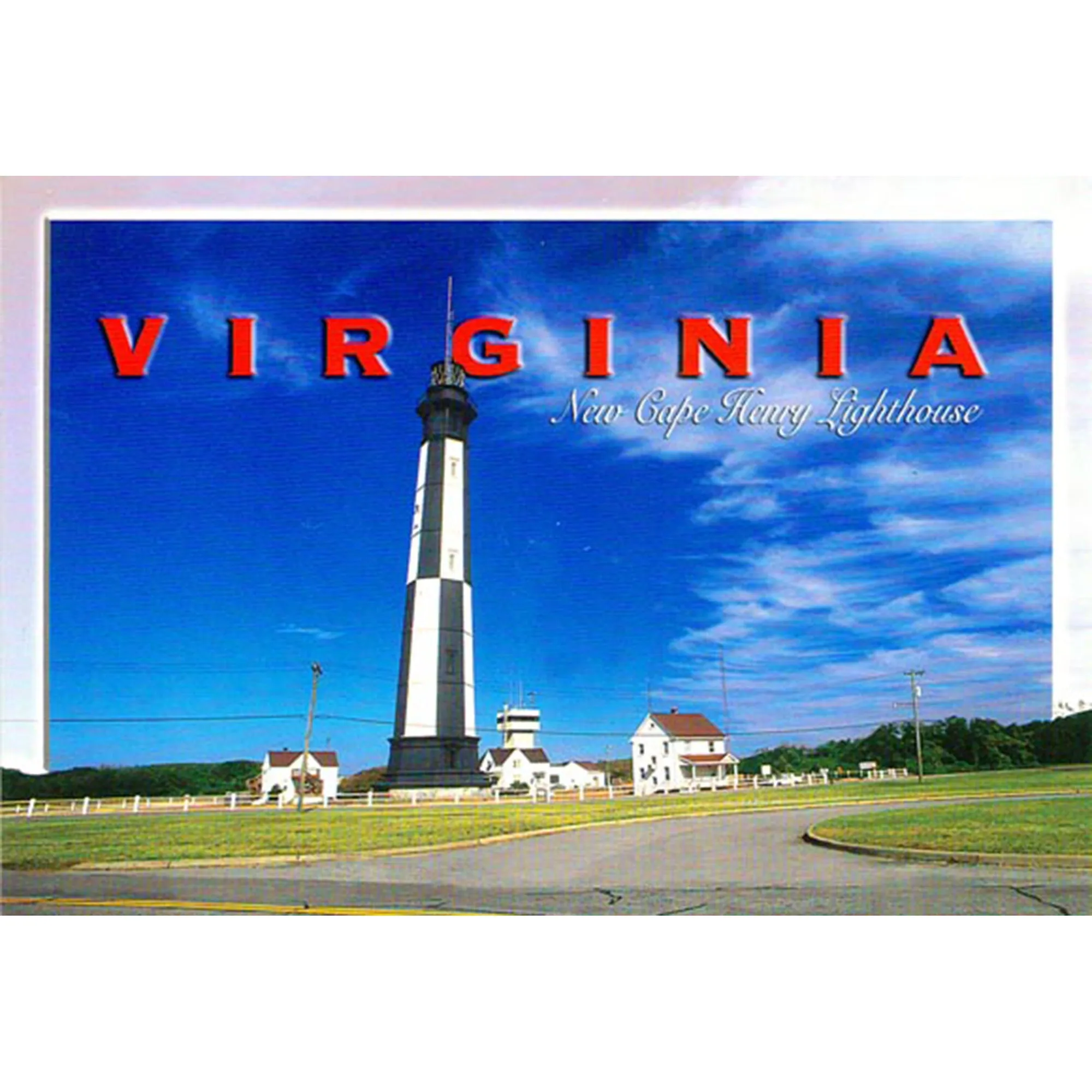 PCVA700 Set 50 Postcards- 4"X6" Virginia Beach New Cape Henry Lighthouse