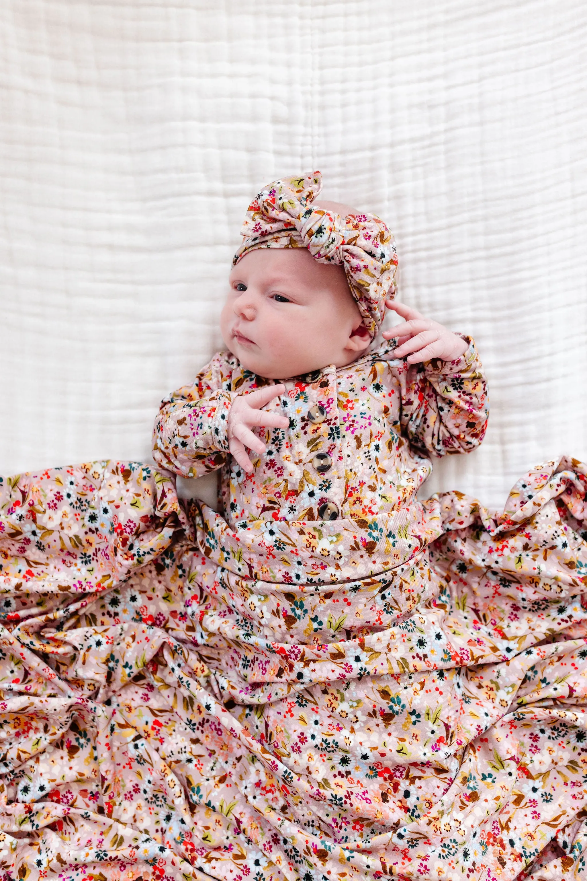 Penelope Newborn Headband Bundle (Gown)