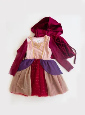 Pink Witch Sister Dress   Cape