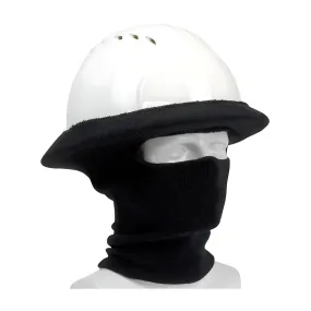 PIP 365-1502-BK Rib Knit Hard Hat Tube Liner - Full Face & Neck