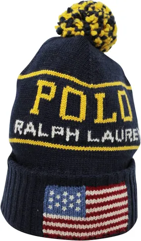 Polo Ralph Lauren Men's Solid Flag Bear Hat