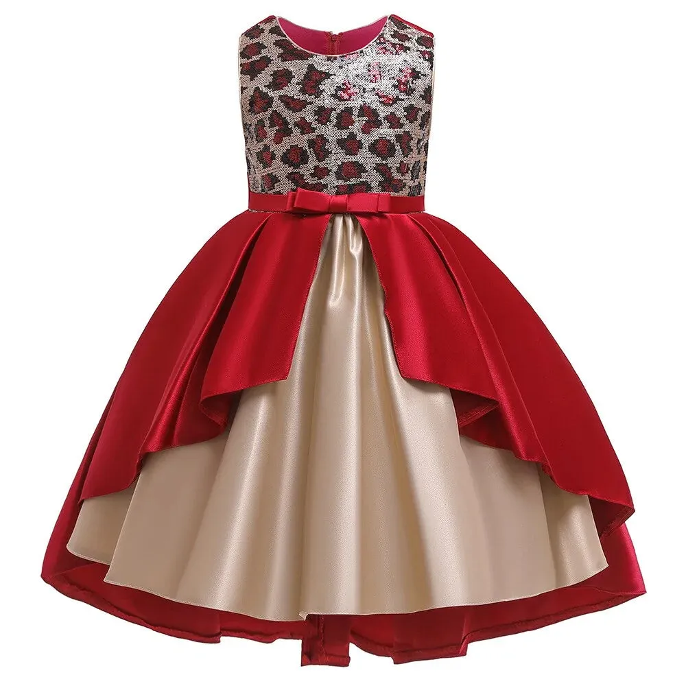 Princess's Dress Leopard Print