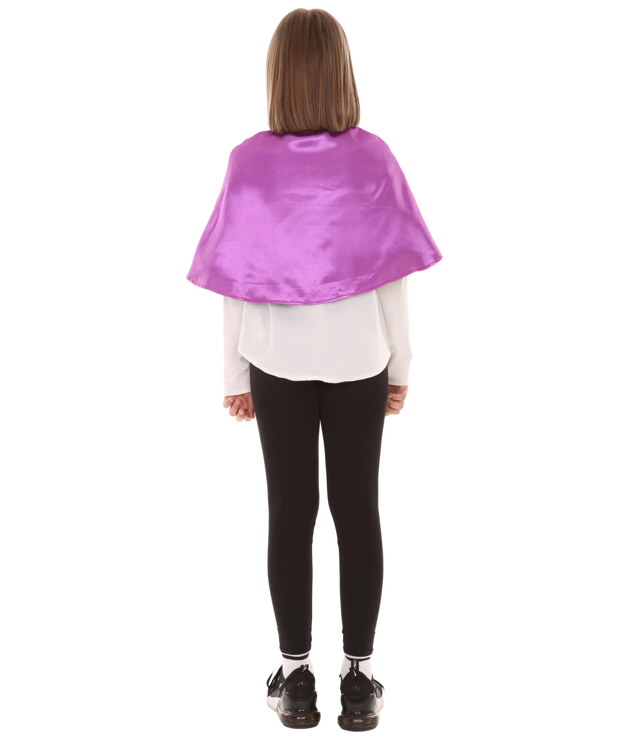 Purple & Black Halloween Costume | Child's Vampire Cape