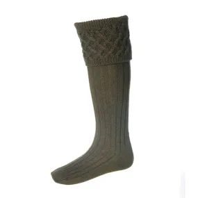 Rannoch Socks - Bracken by House of Cheviot