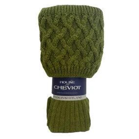 Rannoch Socks - Moss by House of Cheviot