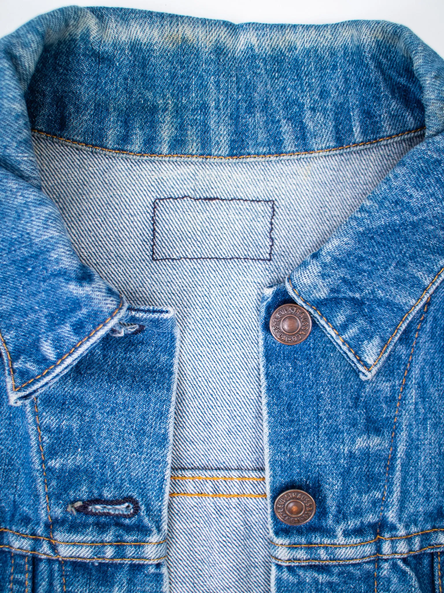 Rare 1970s levi's cropped denim jacket