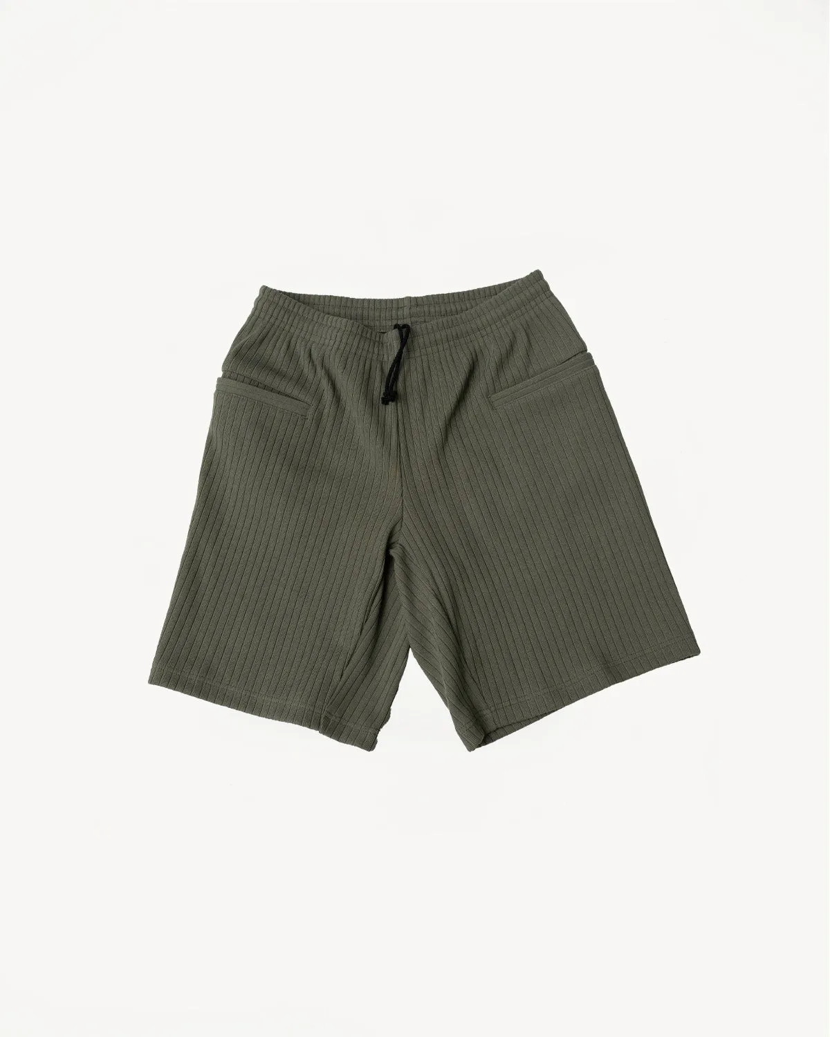 Rib Shorts - 140 Dark Clover