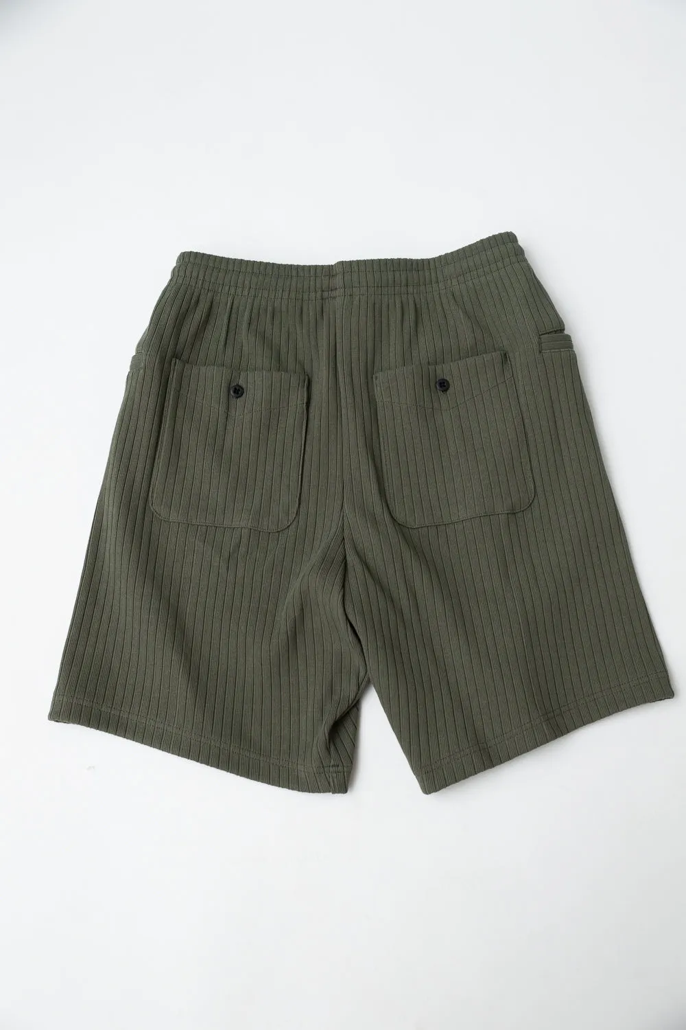 Rib Shorts - 140 Dark Clover