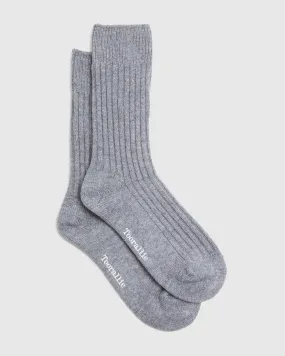 Ribbed Merino Sock