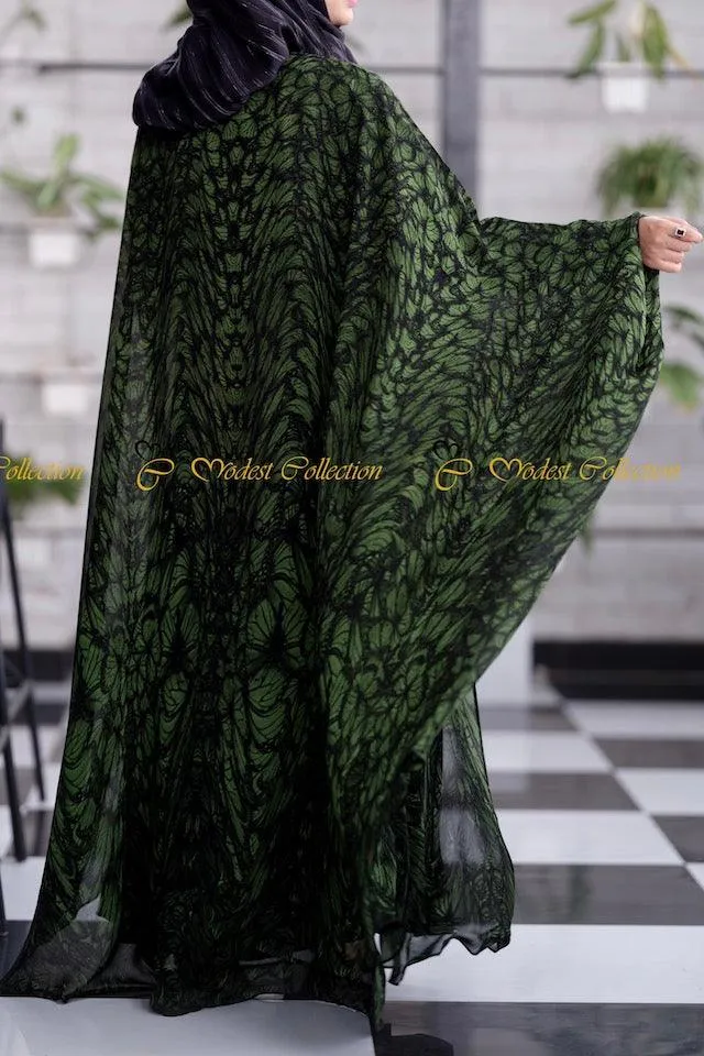 Roshny Abaya Green