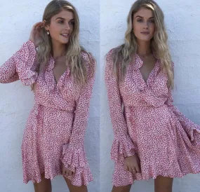 Rosie wrap dress