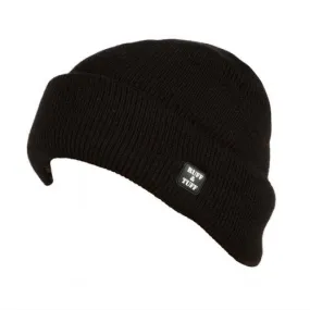 Ruff and Tuff Cuff Hat Black