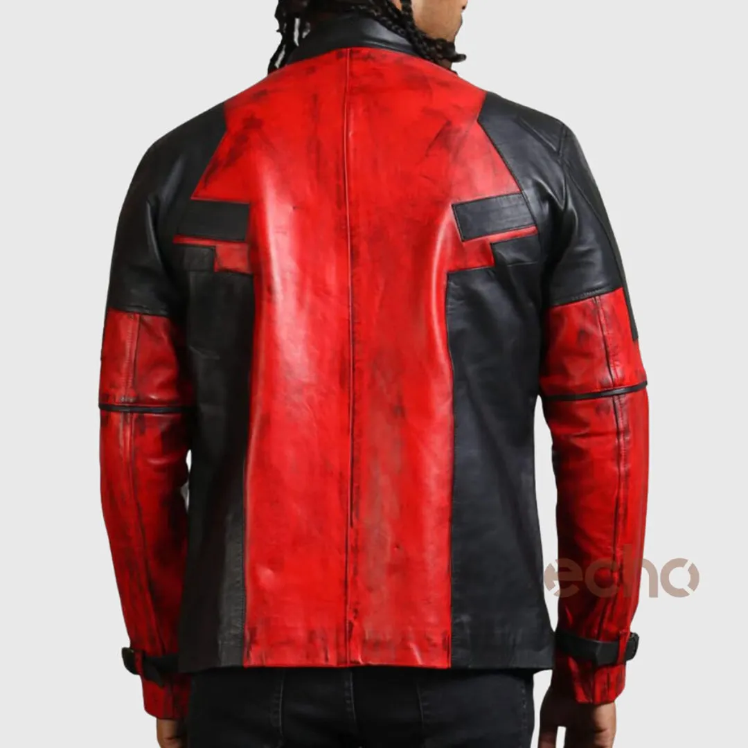 Ryan Reynolds Deadpool Leather Jacket