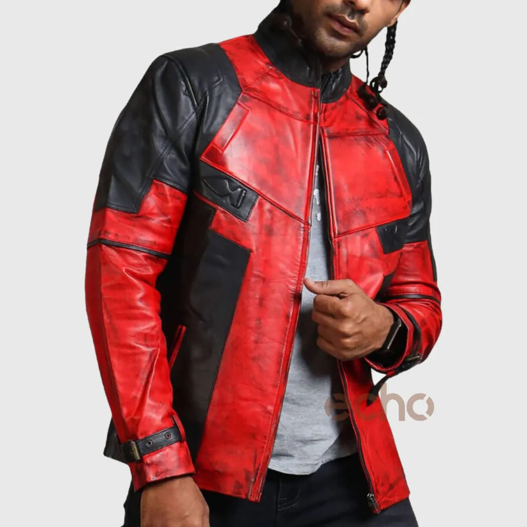 Ryan Reynolds Deadpool Leather Jacket