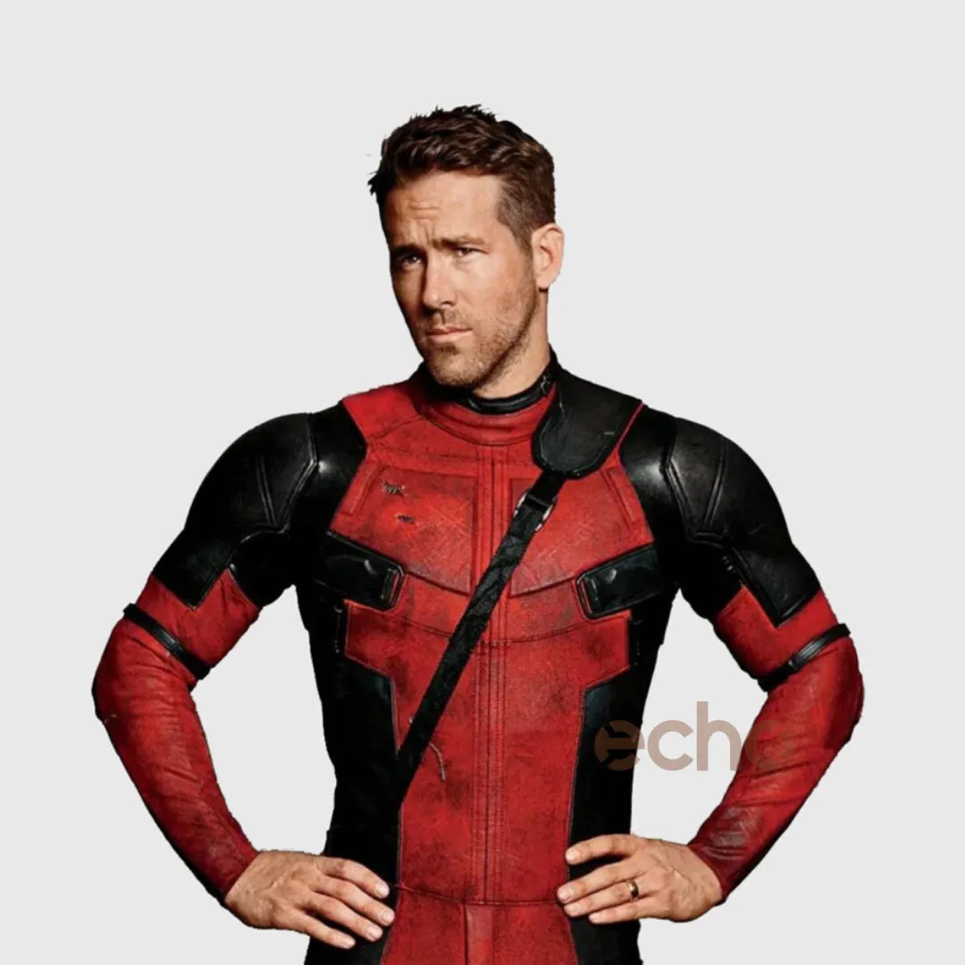 Ryan Reynolds Deadpool Leather Jacket