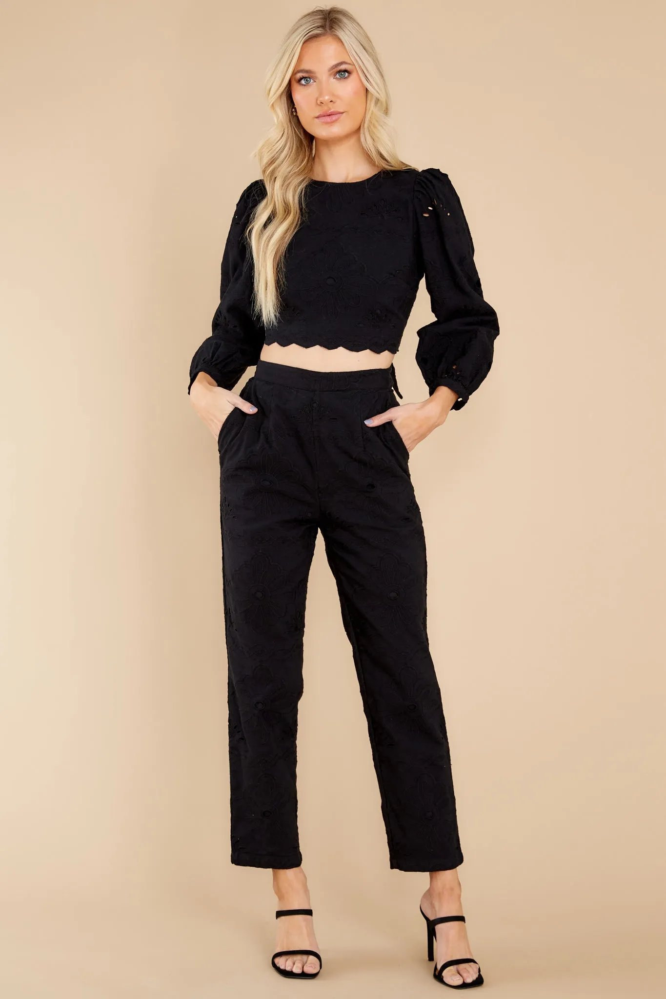 Sahar Black Pant