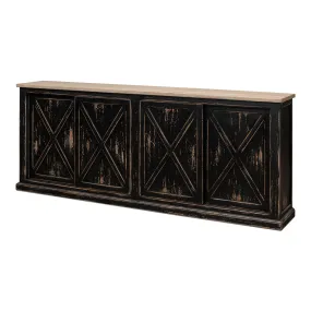 Sarreid - Cape Town Sideboard - Black - Transitional