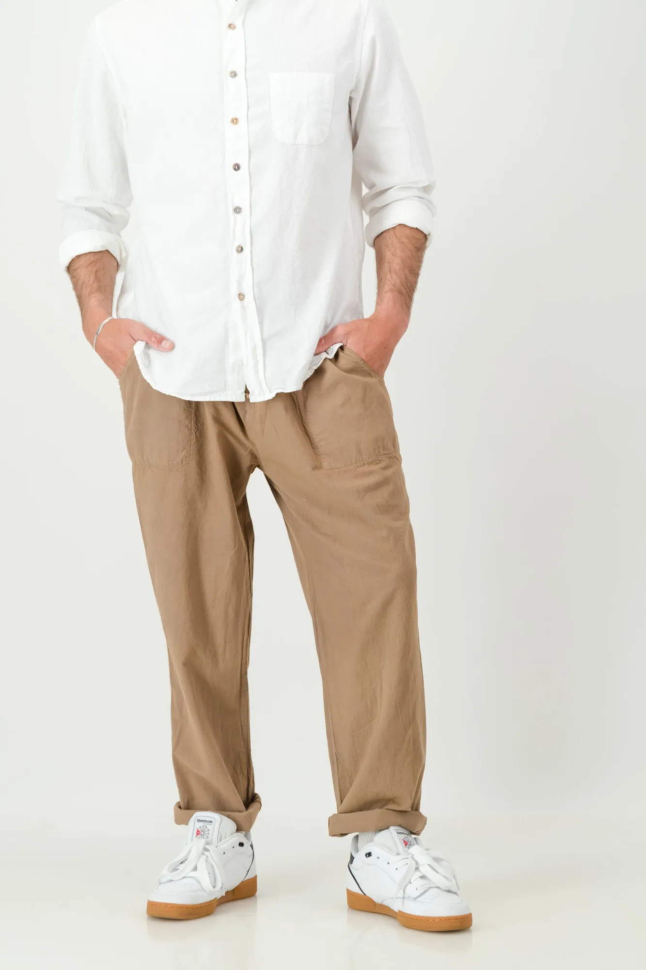 Sean Cotton Drawstring Pants