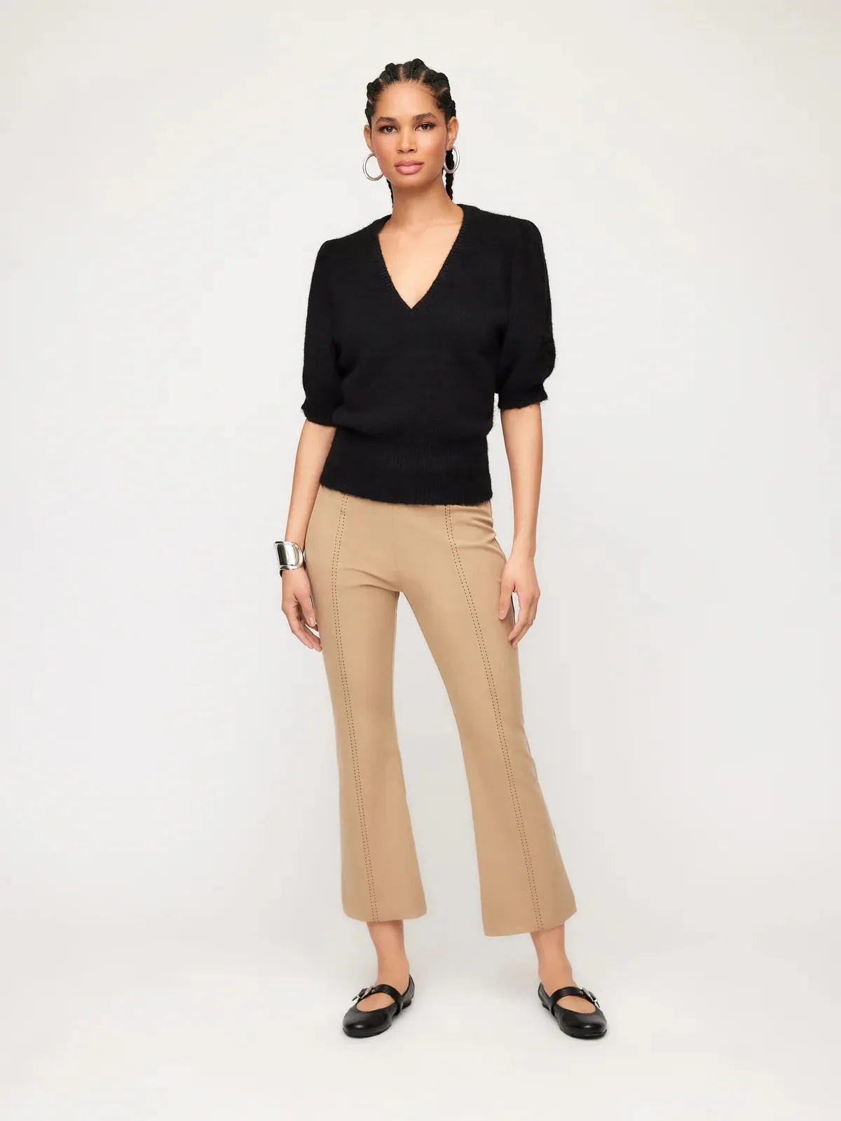 Sigourney Saddle Stitch Pants