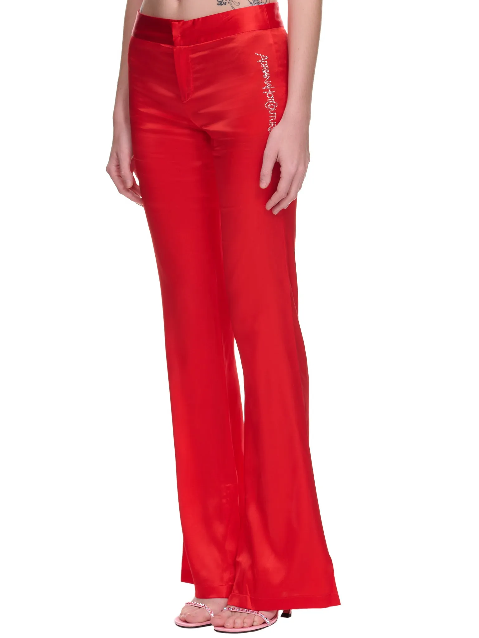 Silk Tattoo Pants (STFP-SILK-TATTOO-RED)