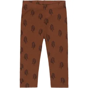 Soft Gallery Brown Patina Paula Tree Wool Leggings