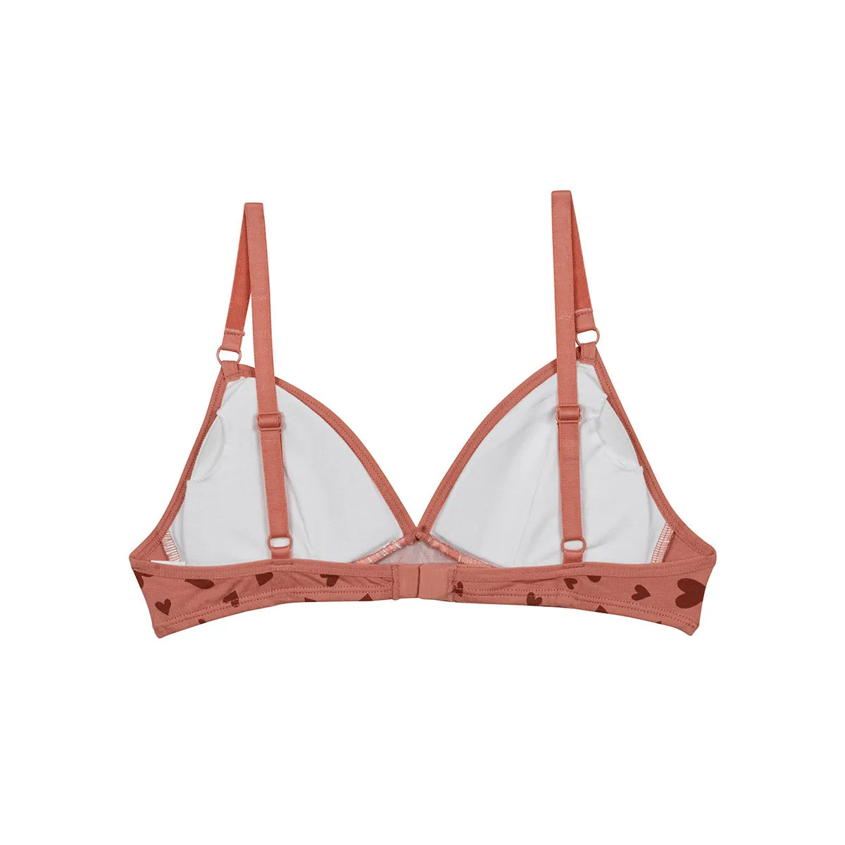 Soutien-gorge triangle coton stretch sans armature Coeurs Les Pockets