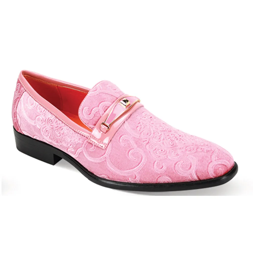 Steven Land Slip on Paisley Shoes