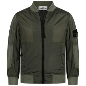 Stone Island Junior Boys Jacket - Sage Jacket