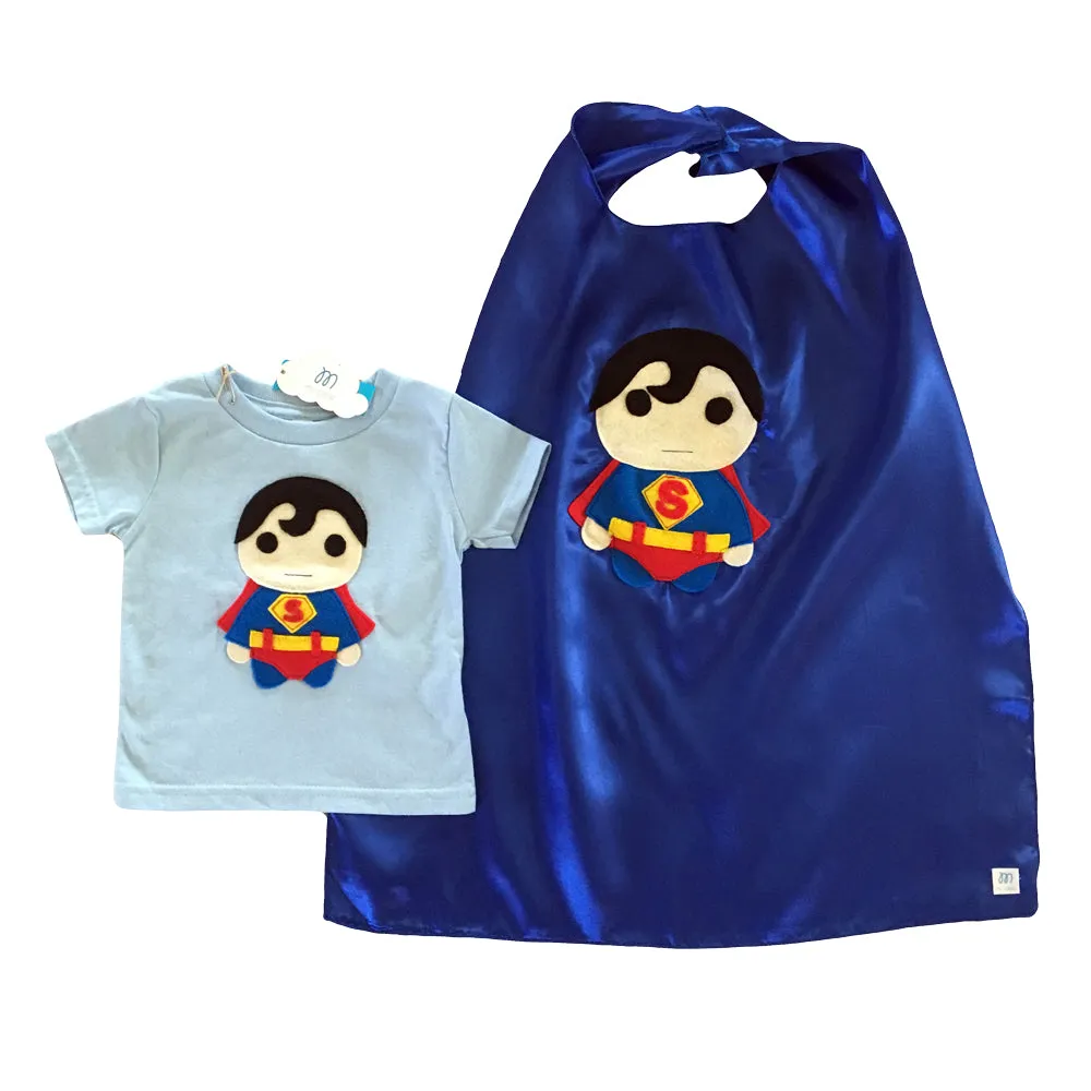 Super Baby - Superhero Tee & Cape Combo