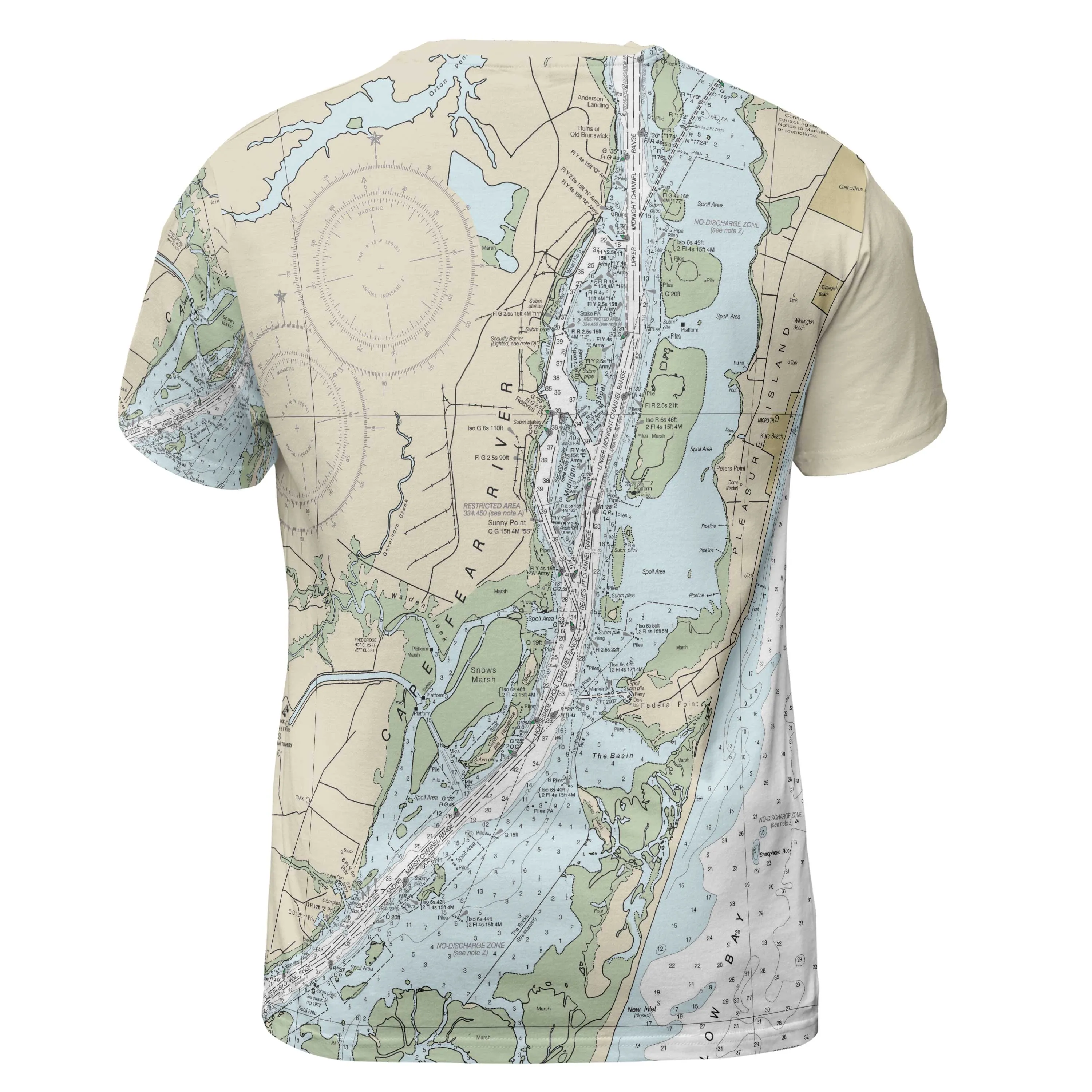 The Cape Fear - Bald Head Island Short Sleeve Performance Tee